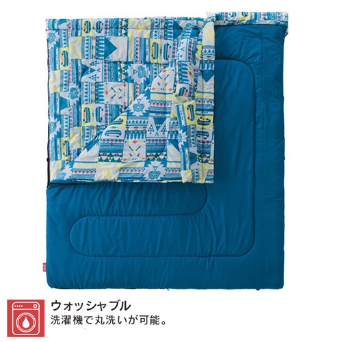 Coleman ファミリー2イン1/C5 スリーピングバック シェラフ - 寝袋/寝具