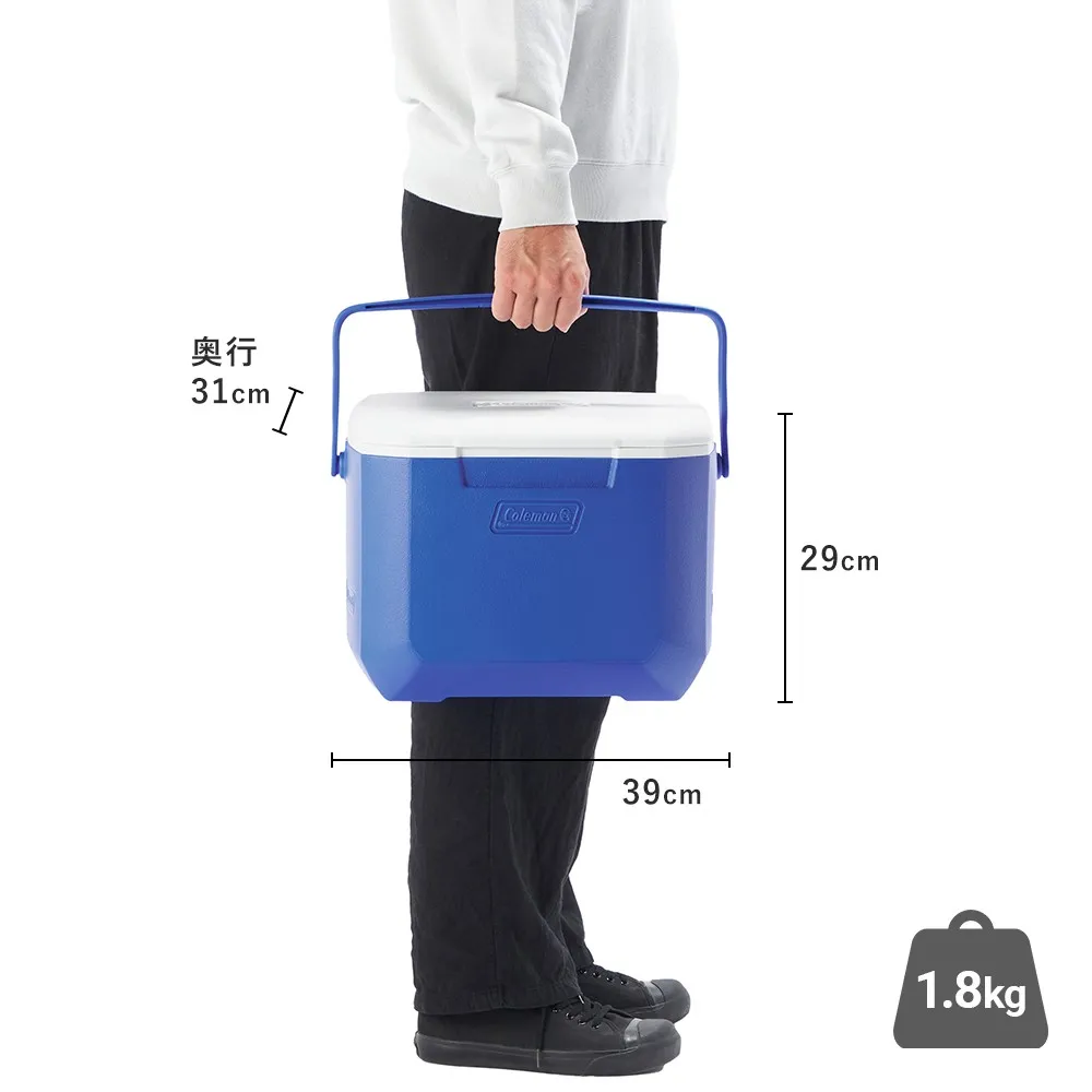 エクスカーションクーラー/16QT（ブルー/ホワイト）