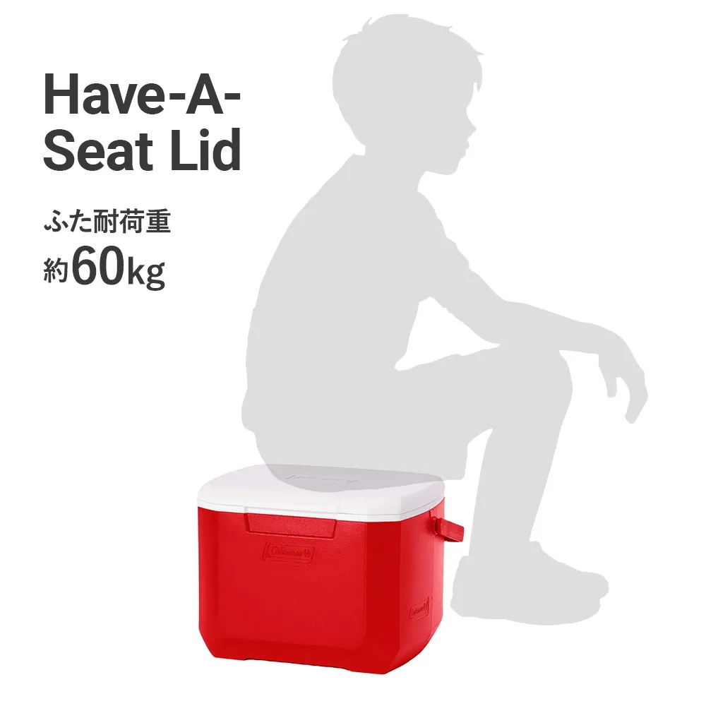 エクスカーションクーラー/16QT（レッド/ホワイト）