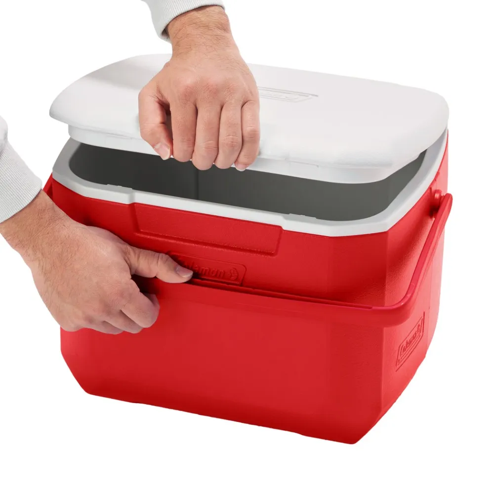 エクスカーションクーラー/16QT（レッド/ホワイト）