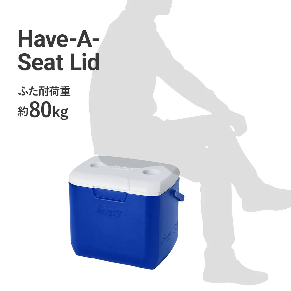 エクスカーションクーラー/30QT（ブルー/ホワイト）