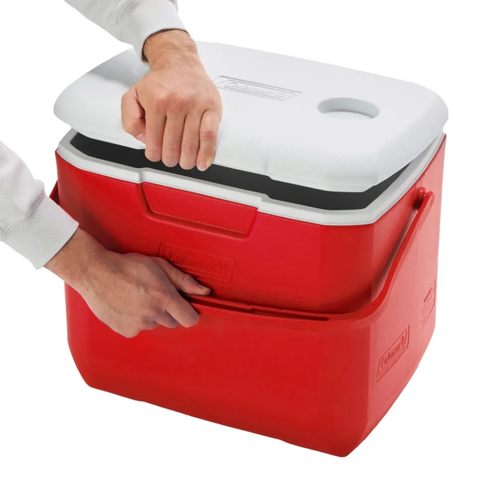 エクスカーションクーラー/30QTレッド/ホワイト