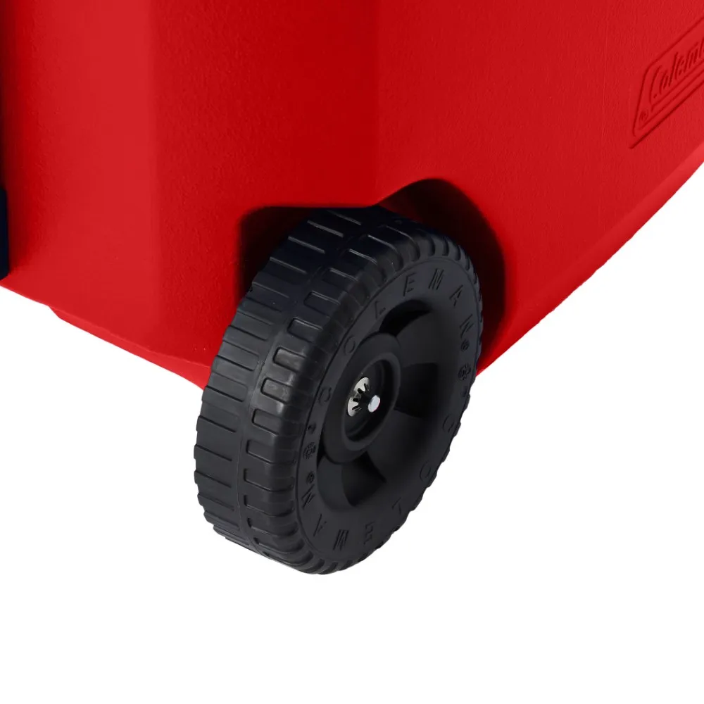 ホイールクーラー/60QT（レッド/ホワイト）