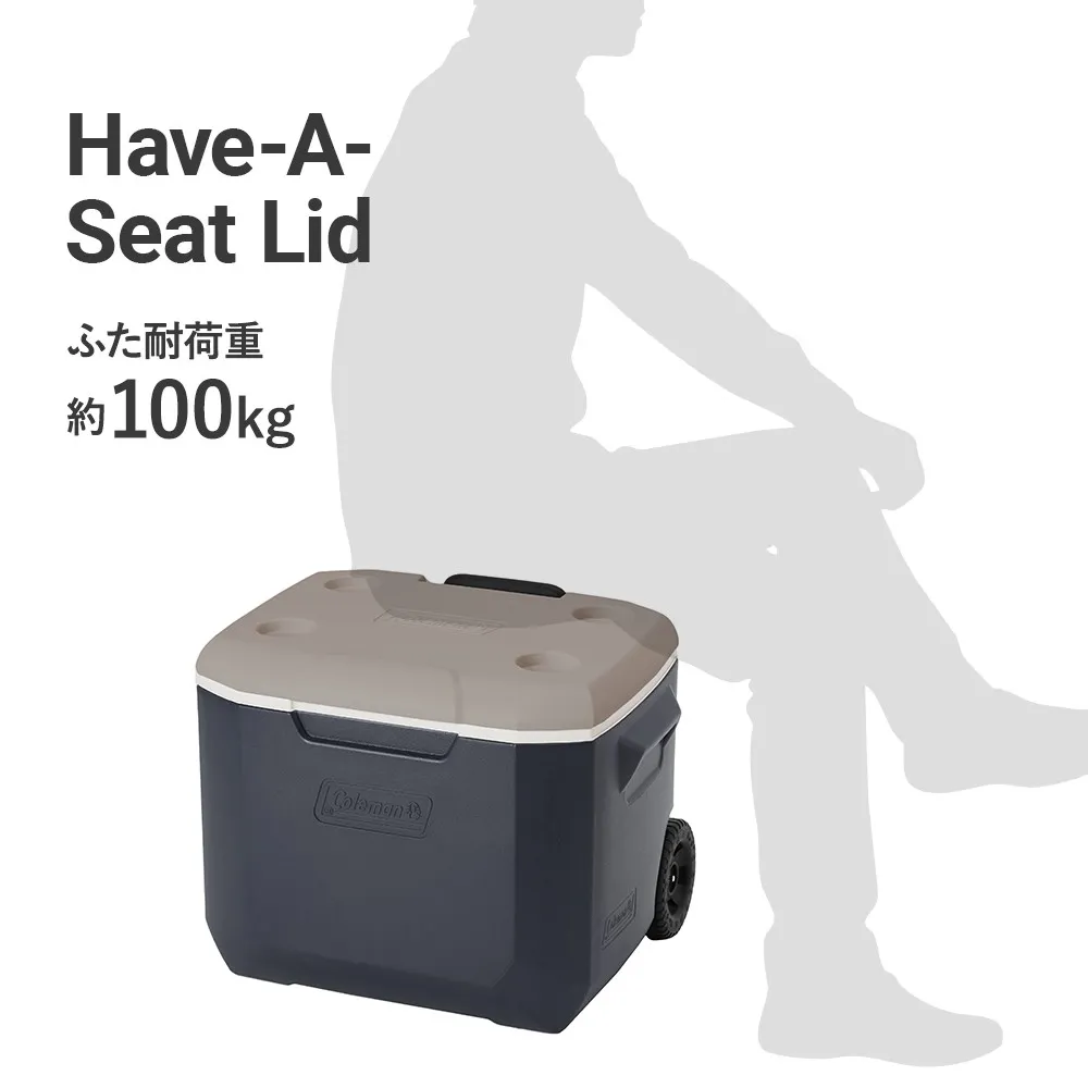 ホイールクーラー/60QT（ライトグレー）