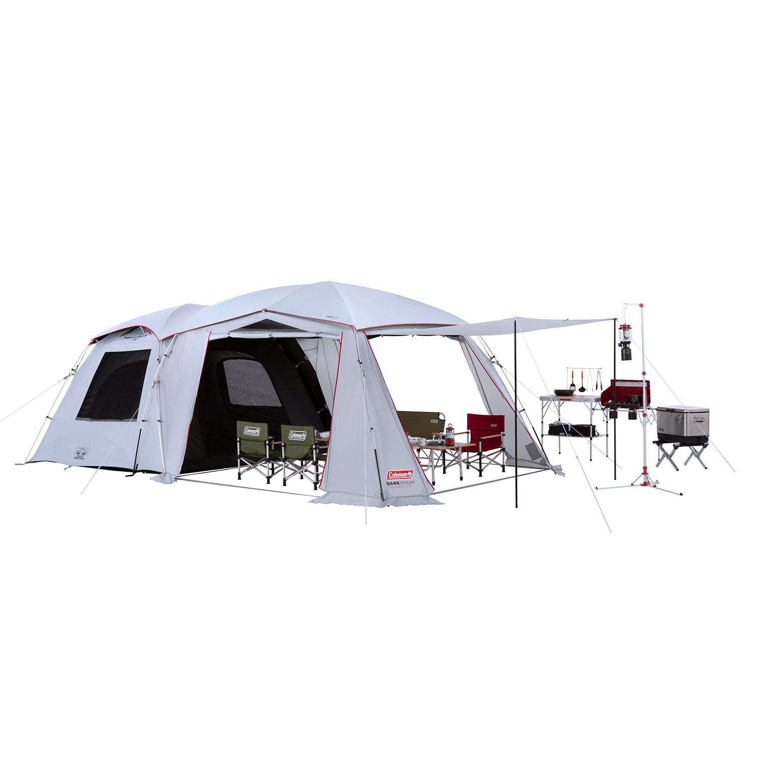 コールマン テント 2ルームテント 5人用 キャンプハイキング タフスクリーン2ルームエアー LDX＋ 2000039083