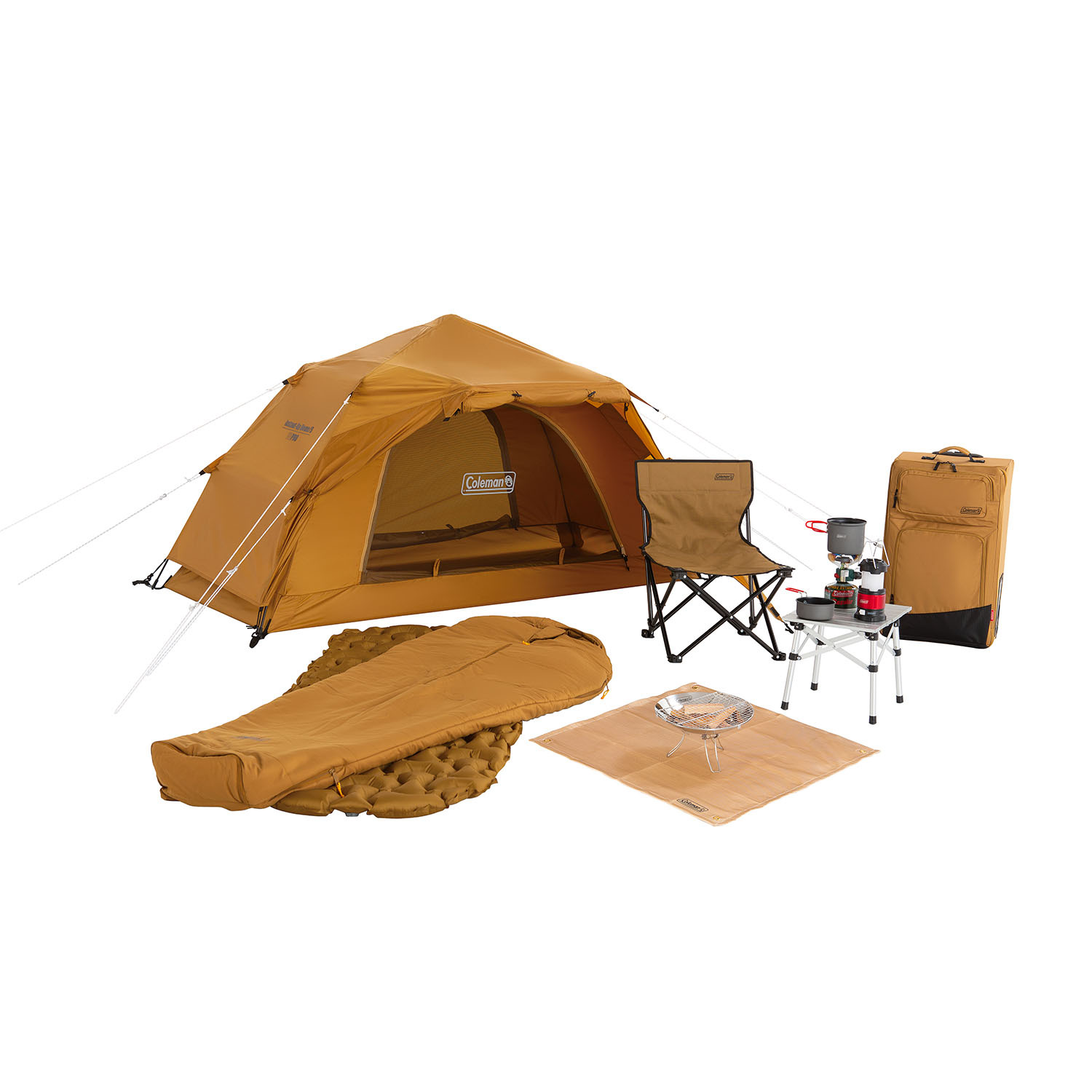 ソロキャンプスタートパッケージの通販｜キャンプ用品のコールマン