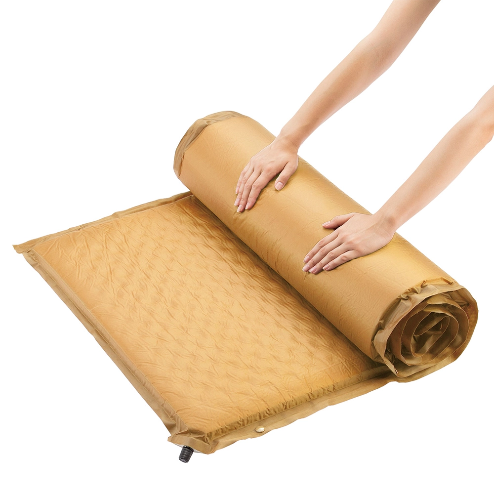 キャンパーインフレーターマットWセットⅡ（コヨーテ）