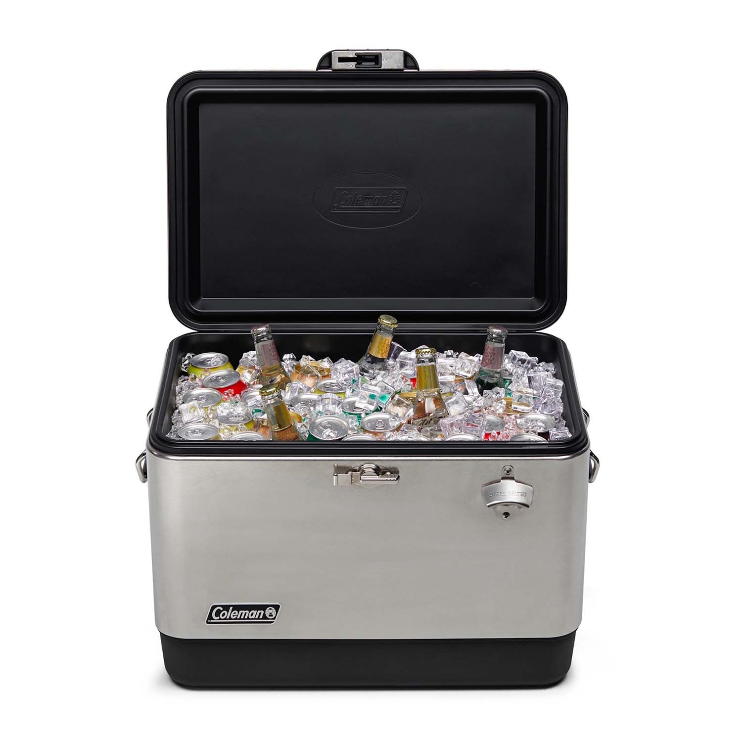 新品】Coleman 54QT スチールベルト クーラー-