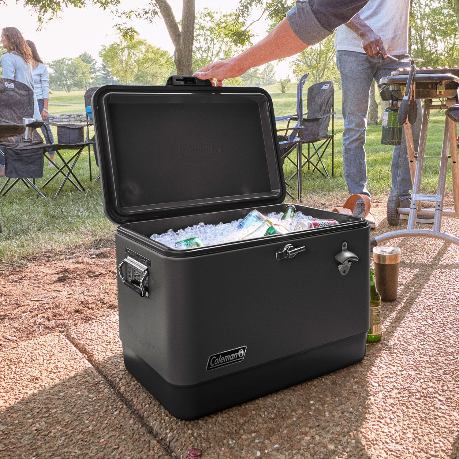 定形外発送送料無料商品 〖新品〗Coleman 54QT スチールベルト