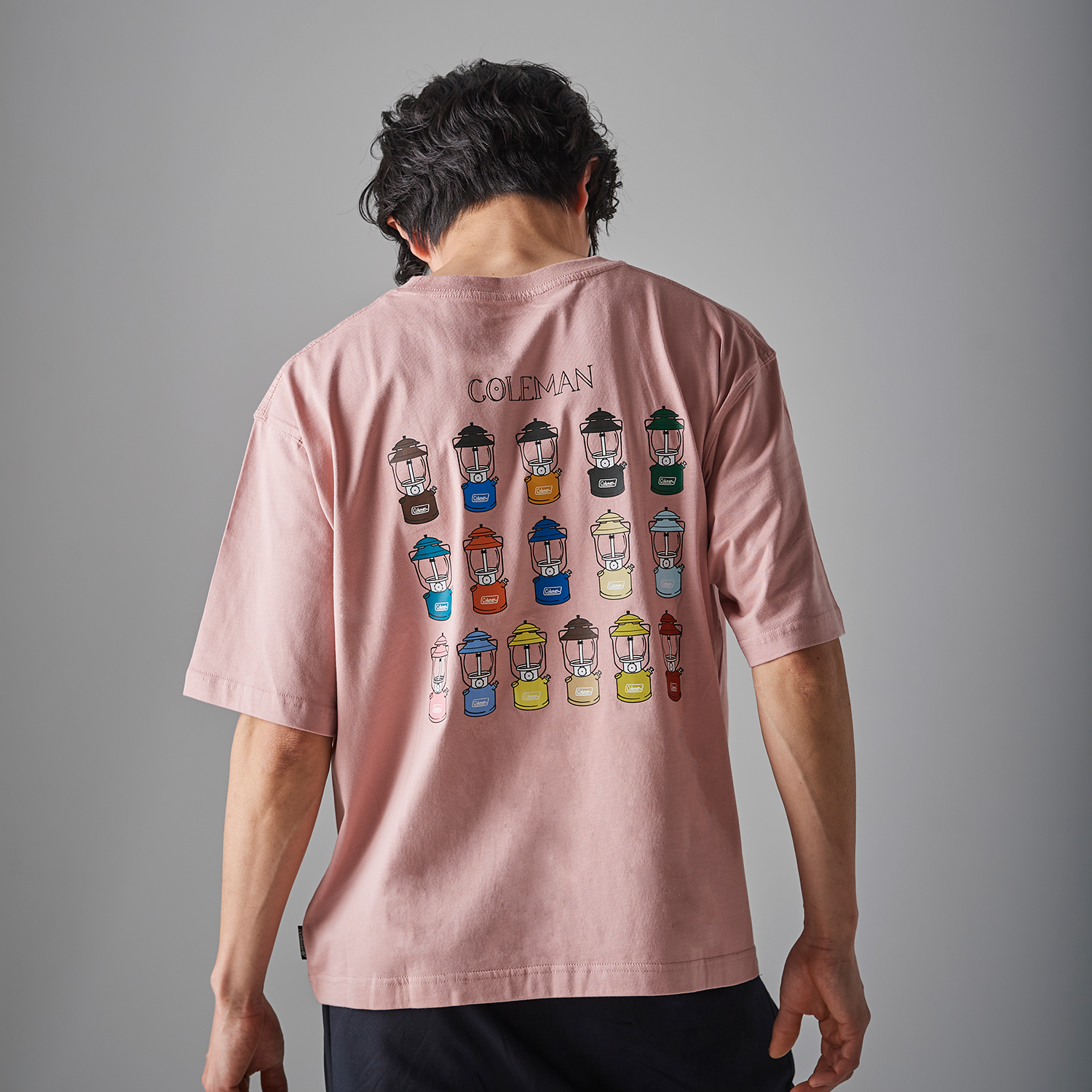 Tシャツ ランタンマップ ピンク LG