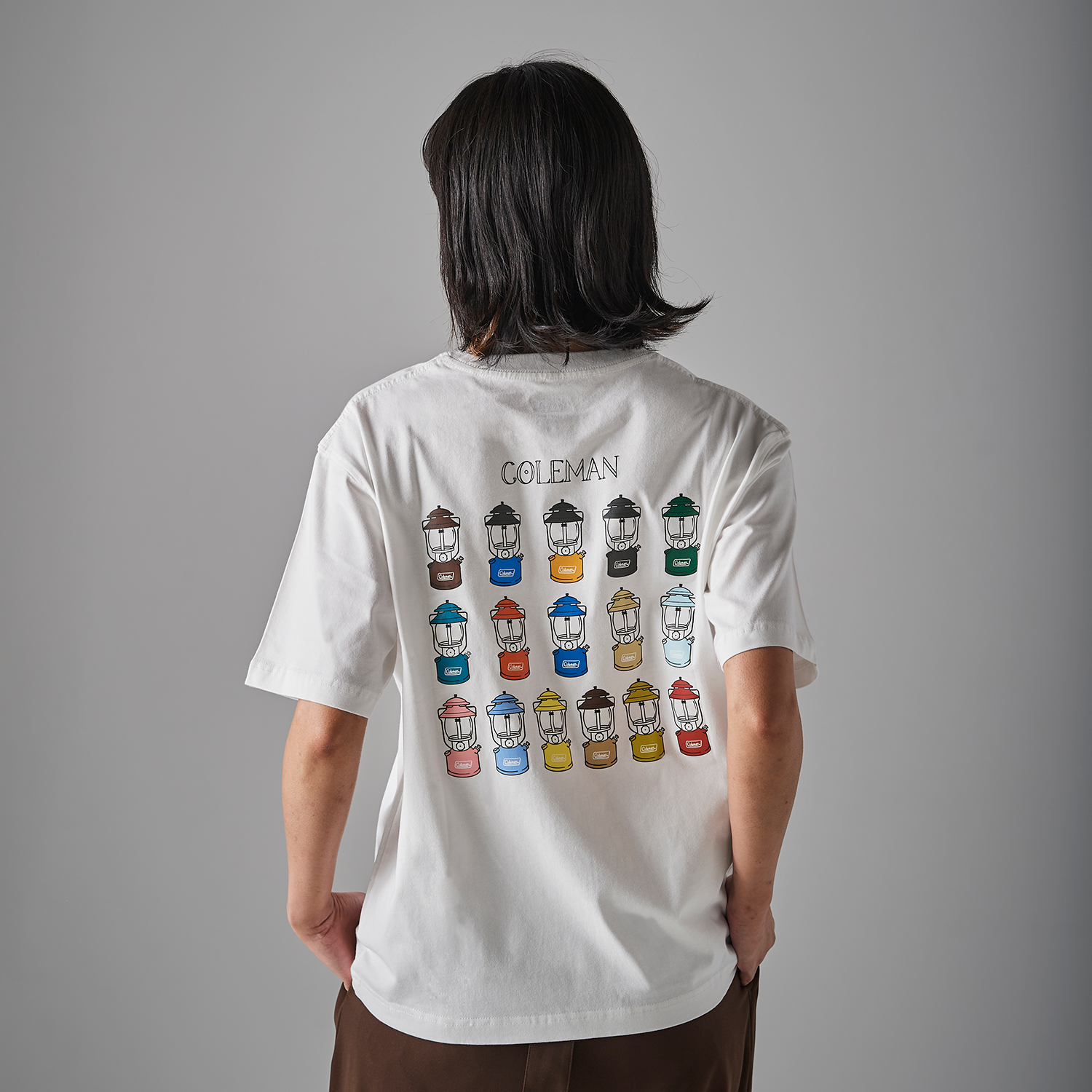 Tシャツ ランタンマップ ホワイト LG | コールマン オンラインショップ
