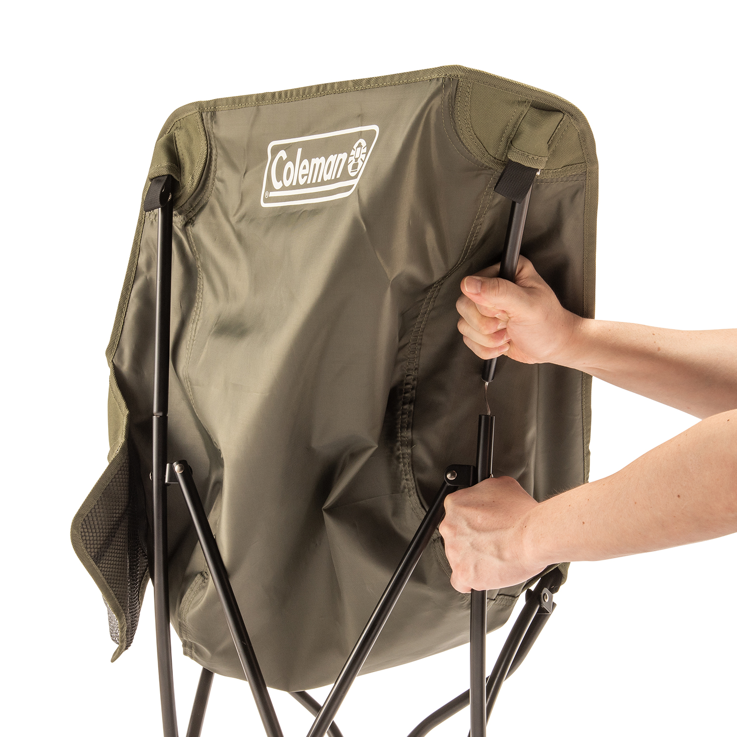 Coleman 2脚セット　コールマン　オリーブグリーン　ヒーリングチェア Coleman 折りたたみ椅子 コールマン チェア アウトドアチェア
