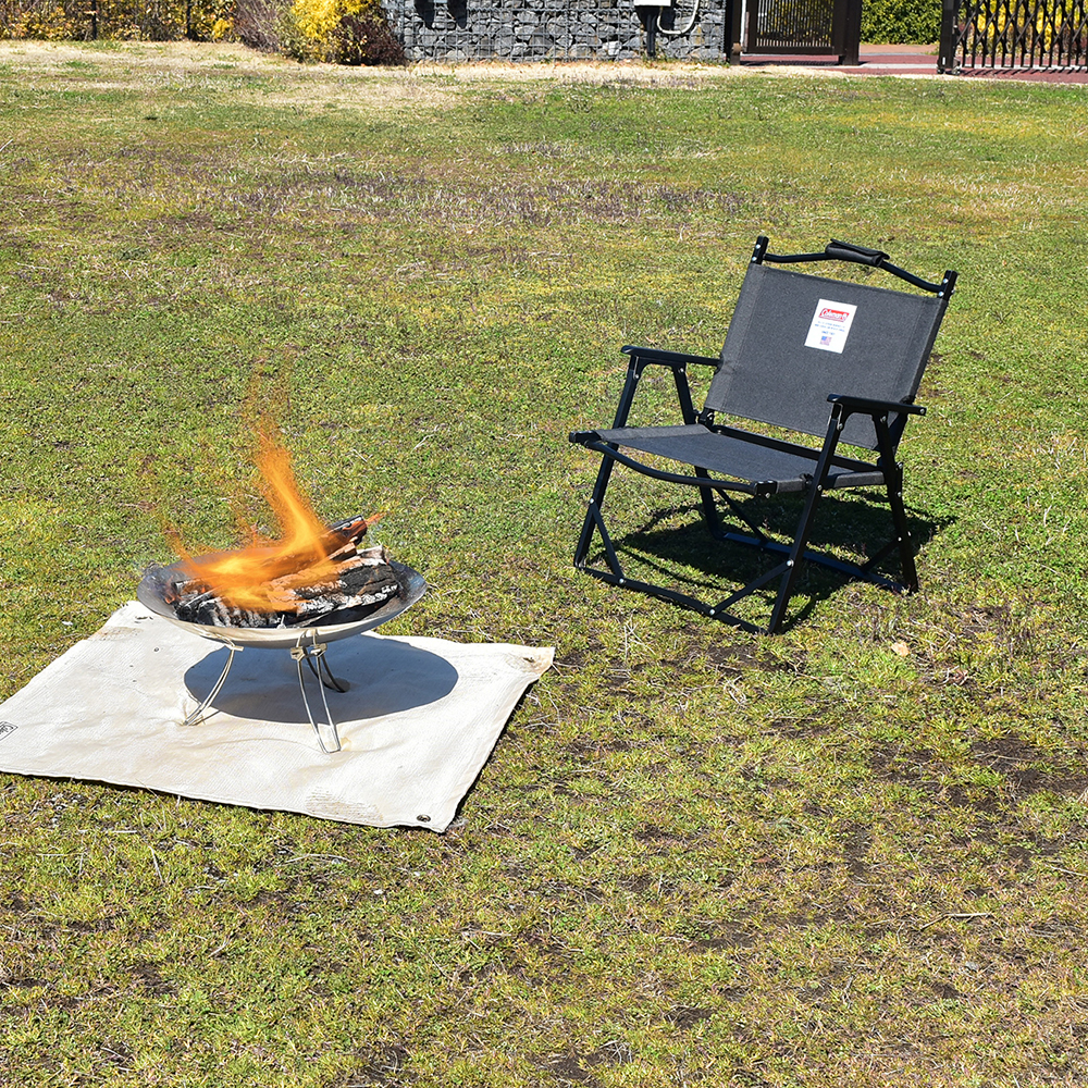 ファイヤーサイドフォールディングチェア(ヘザーブラック)
