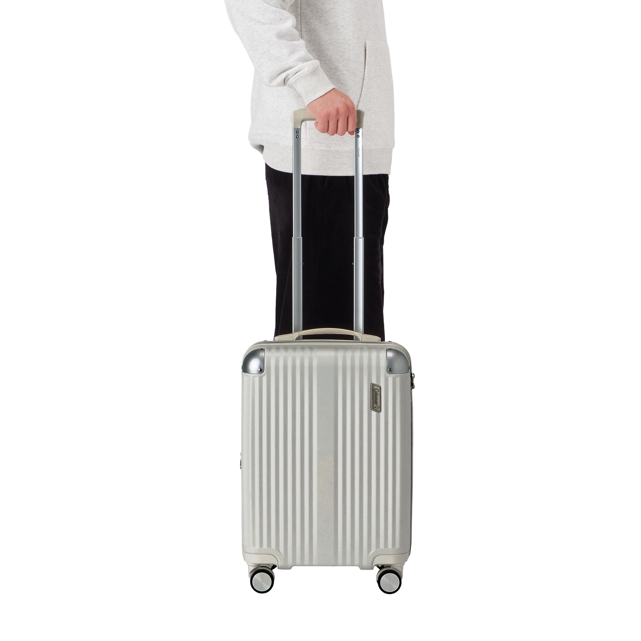 キャリーケース18インチ（ホワイト）