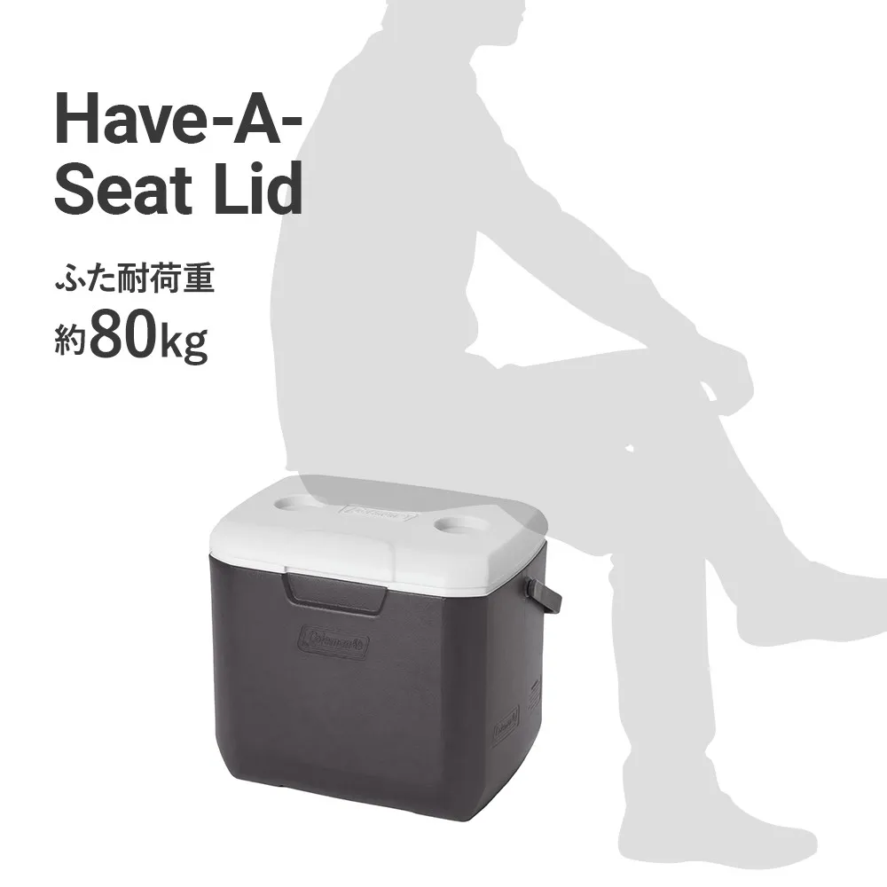 エクスカーションクーラー/30QT(チャコール)