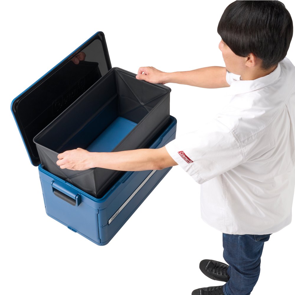 スナップアンドゴークーラー/55QT（サファイア）