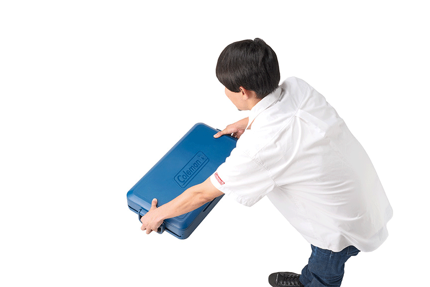 スナップアンドゴークーラー/55QT（サファイア）