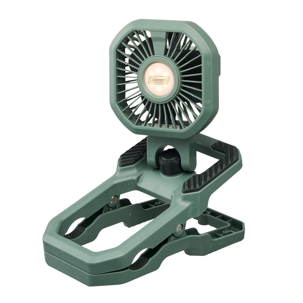 アウトドアクリップファンライト（グリーン）