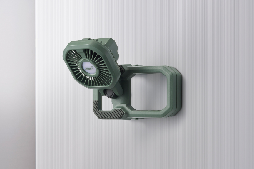 アウトドアクリップファンライト（グリーン）