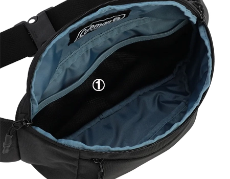 アトラスマルチウェストブラック内側ポケット