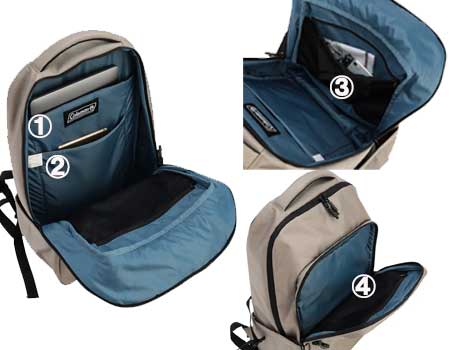 アトラス28グレージュ内側ポケット