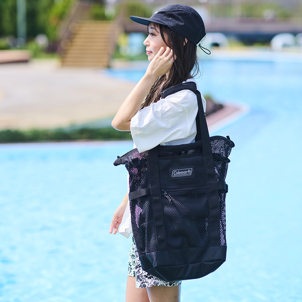 ウォーカートートメッシュ（ブラック）