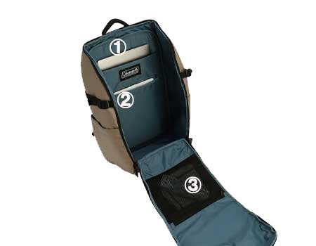 アトラス30グレージュ内側ポケット