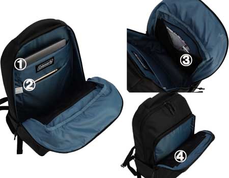 アトラス28ブラック内側ポケット