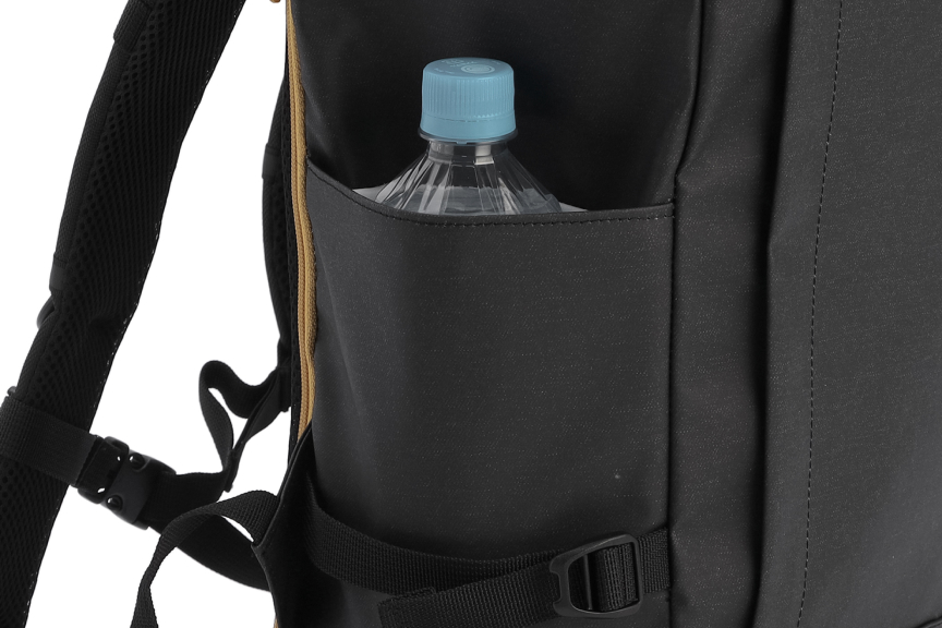 シールド25（ヘザーブラック/ゴールド）