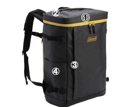 シールド35外側ポケット