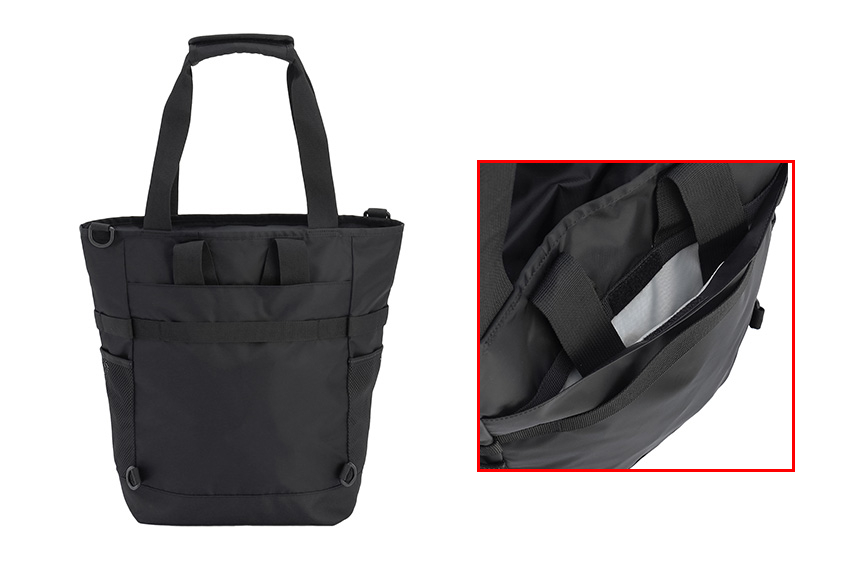 3WAYバックパックトート（ブラック）