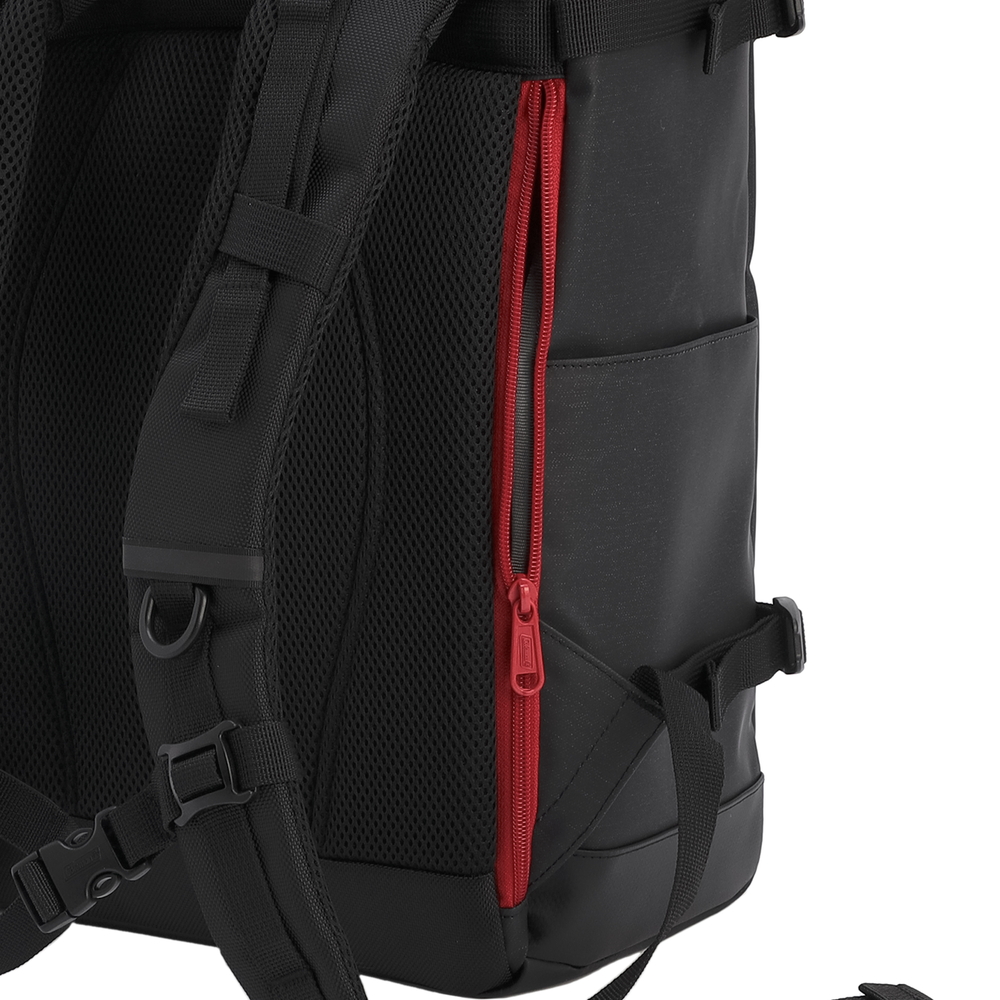 シールド25（ヘザーブラック/レッド）