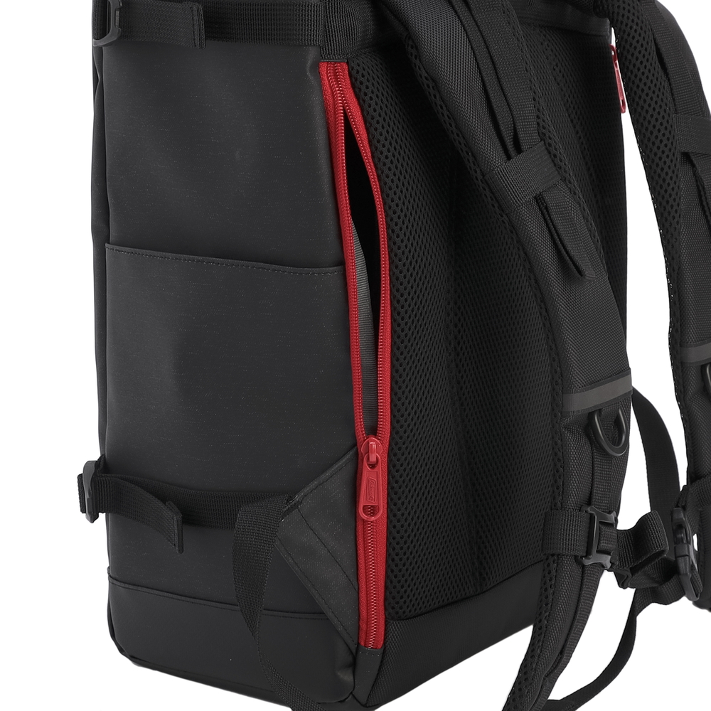 シールド25（ヘザーブラック/レッド）