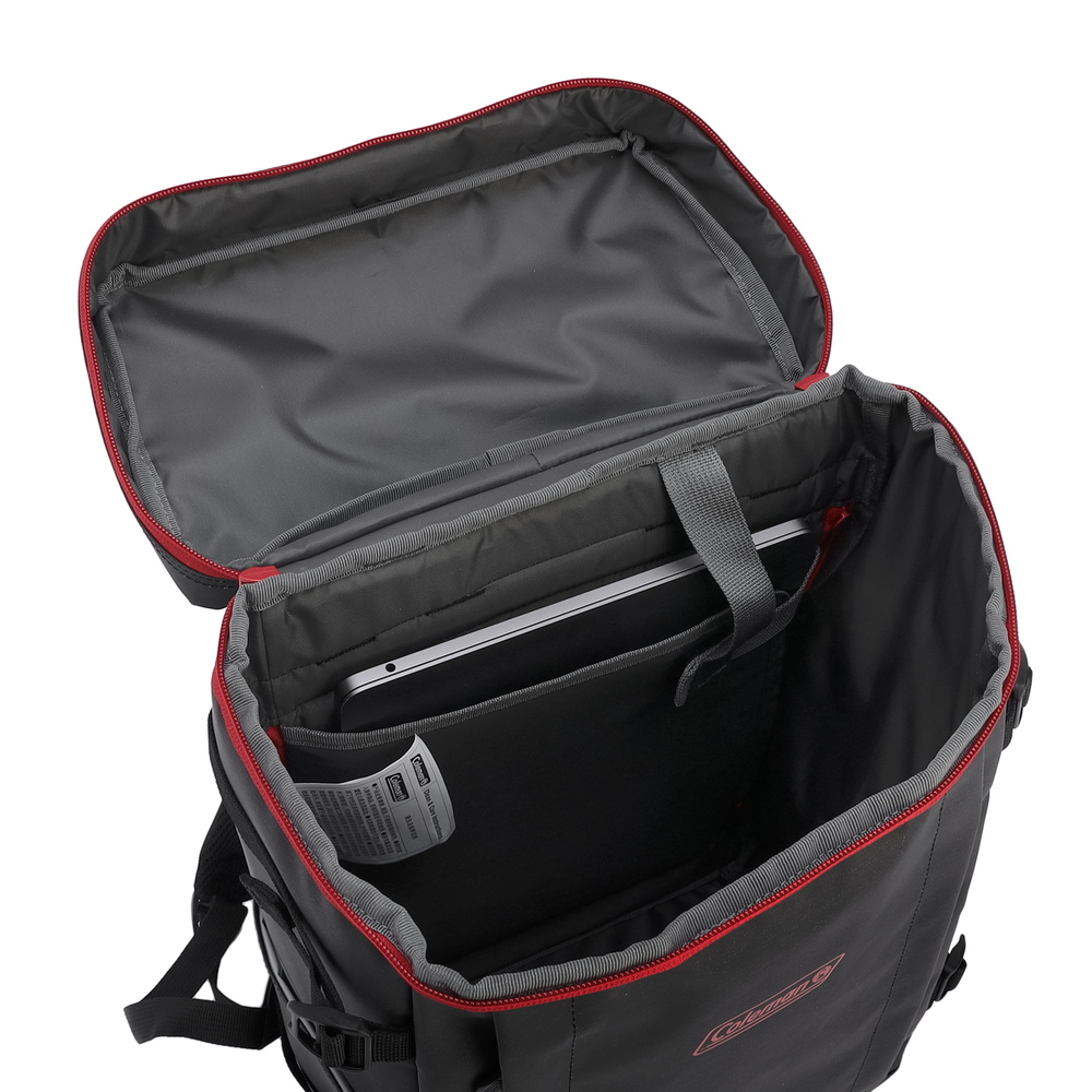 シールド25（ヘザーブラック/レッド）