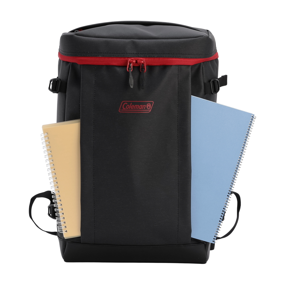 シールド25（ヘザーブラック/レッド）