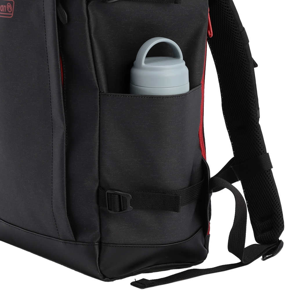 シールド25（ヘザーブラック/レッド）