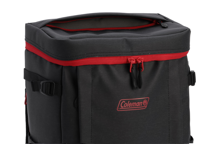 シールド25（ヘザーブラック/レッド）