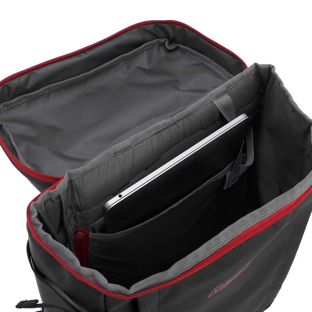 シールド35（ヘザーブラック/レッド）