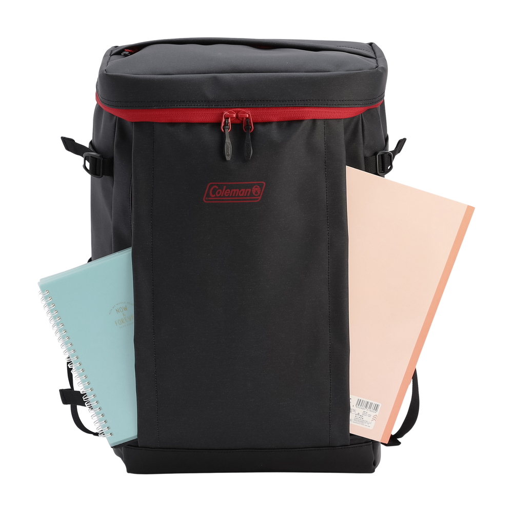 シールド35（ヘザーブラック/レッド）