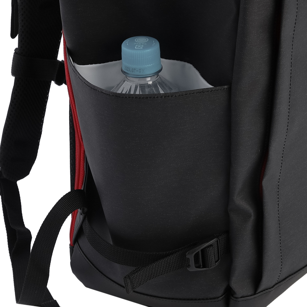 シールド35（ヘザーブラック/レッド）