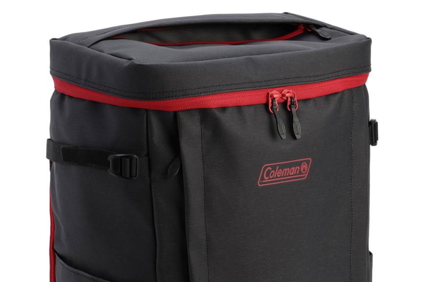 シールド35（ヘザーブラック/レッド）