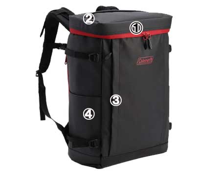 シールド35外側ポケット