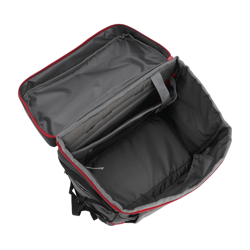 シールド35＋2レイヤー（ヘザーブラック/レッド）