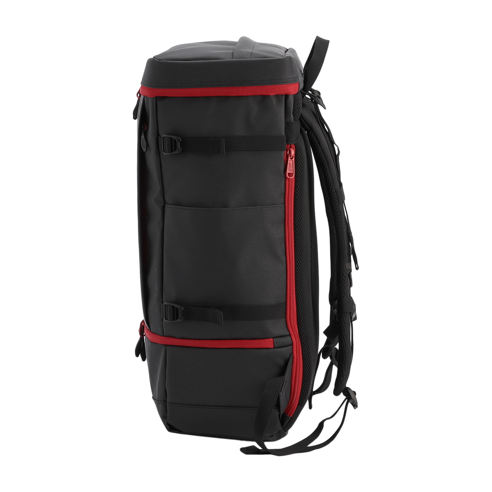 シールド35＋2レイヤー（ヘザーブラック/レッド）