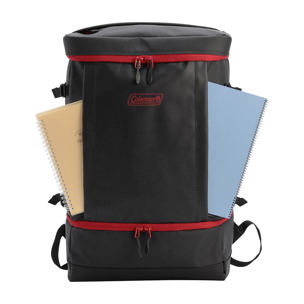 シールド35＋2レイヤー（ヘザーブラック/レッド）