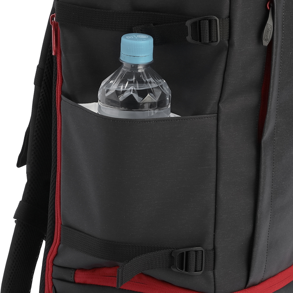 シールド35＋2レイヤー（ヘザーブラック/レッド）