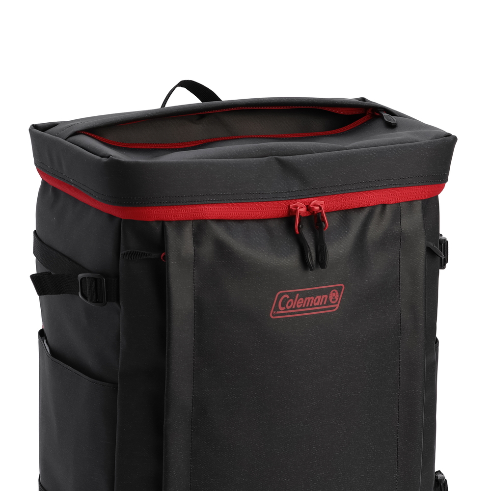 シールド35＋2レイヤー（ヘザーブラック/レッド）