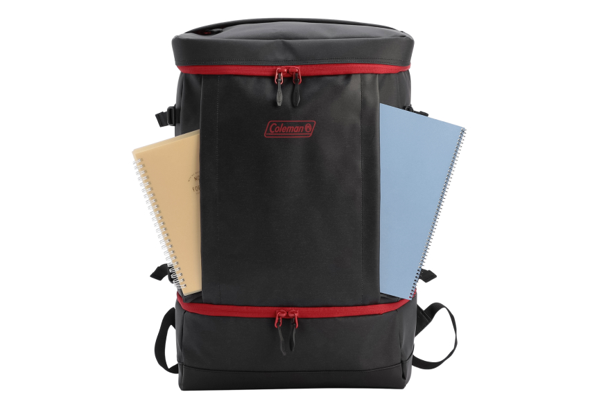 シールド35＋2レイヤー（ヘザーブラック/レッド）