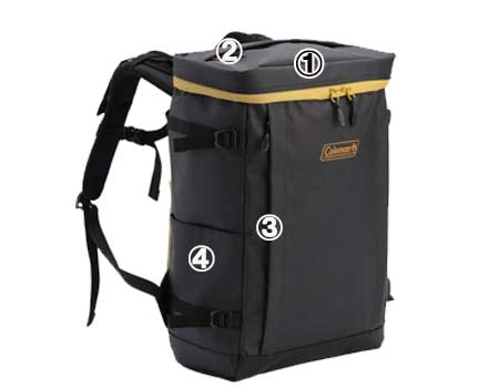 シールド30外側ポケット