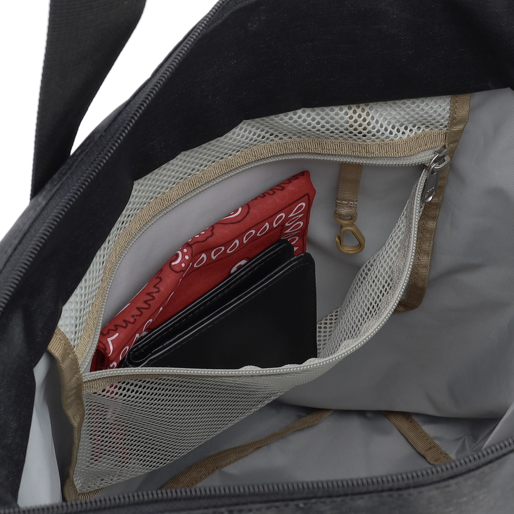 3WAYバックパックトート（ブラックヘザー）